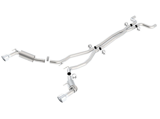 Borla 2010 Camaro 6.2L V8 S Type Catback Exhaust (does - 140280
