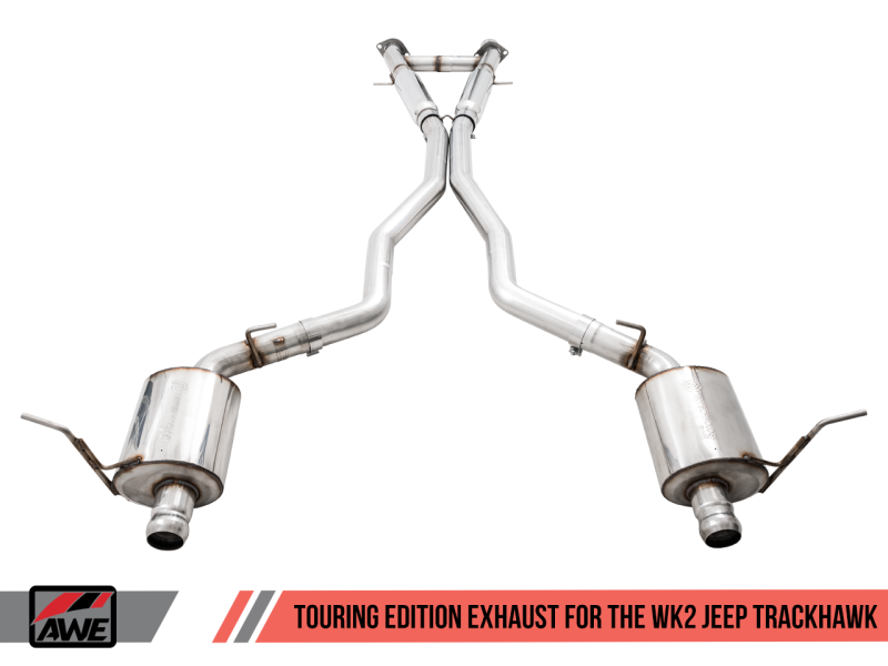 AWE Tuning 2020 Jeep Grand Cherokee SRT/Trackhawk Touring Edition Exhaust - 3015-31017-C-Dub Tech