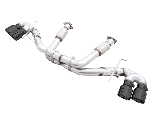 AWE Tuning 2020 Chevrolet Corvette (C8) Track Edition Exhaust - - 3020-43086-C-Dub Tech