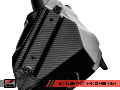 AWE Tuning Audi C7 A6 / A7 3.0T S-FLO Carbon - 2660-15022-C-Dub Tech
