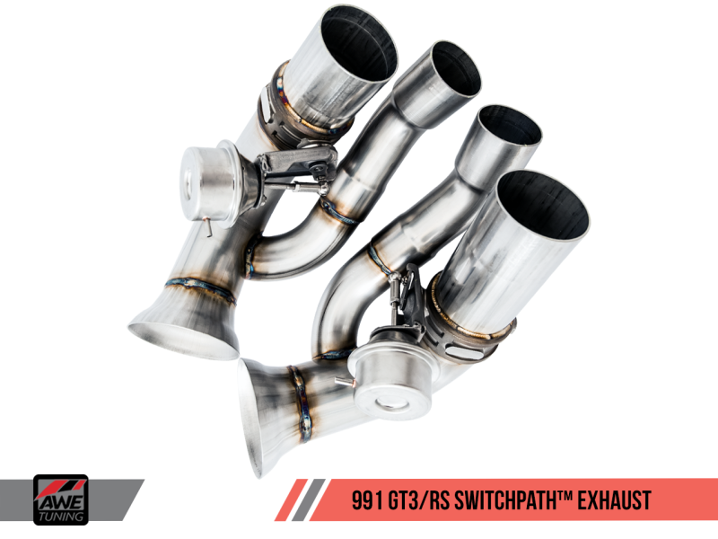AWE Tuning Porsche 991 GT3 / RS SwitchPath Exhaust - - 3025-33016-C-Dub Tech