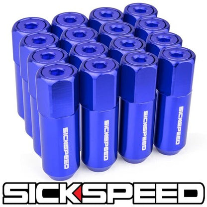60MM Aluminum Lug Nuts 16PC 12X1.25-C-Dub Tech