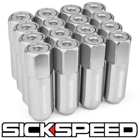 60MM Aluminum Lug Nuts 16PC 12X1.25-C-Dub Tech