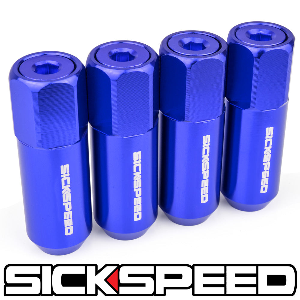 60MM ALUMINUM LUG NUTS 4PC 12X1.25-C-Dub Tech