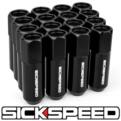 60MM Aluminum Lug Nuts 16PC 12X1.25-C-Dub Tech