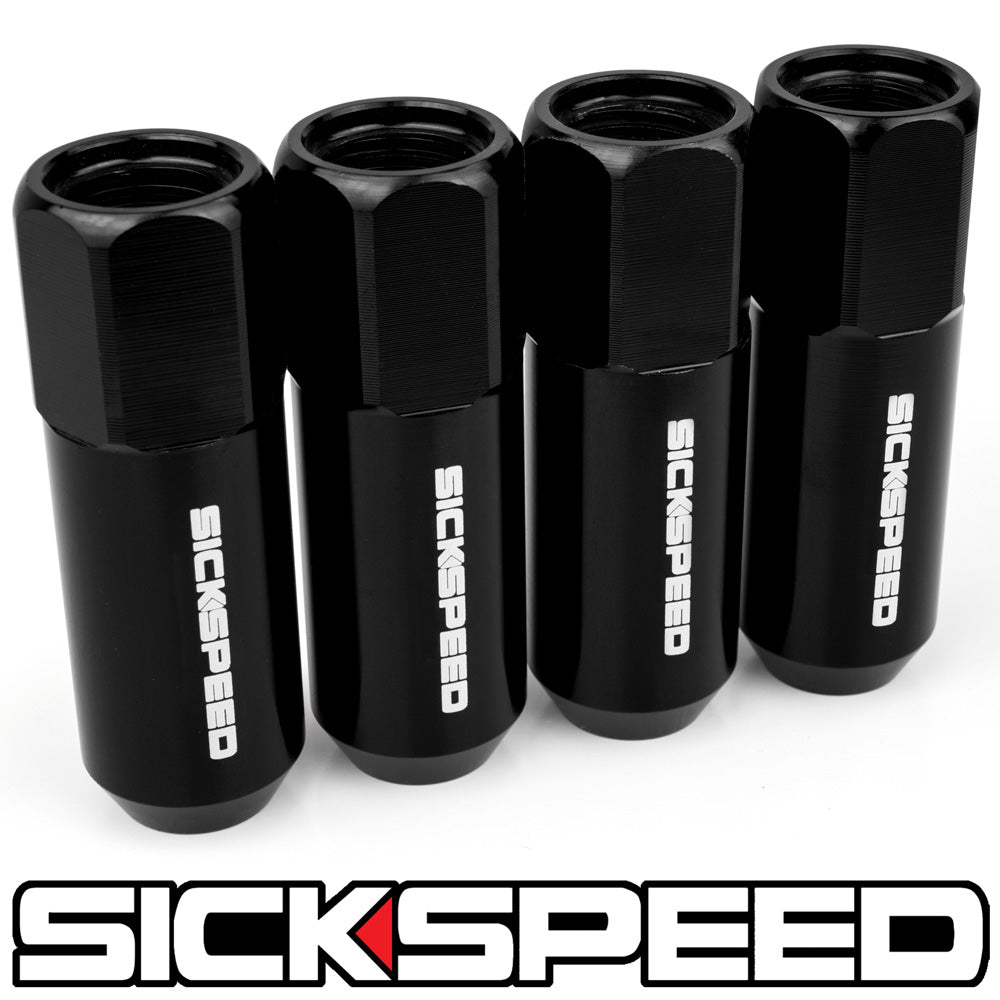 60MM ALUMINUM LUG NUTS 4PC 12X1.5-C-Dub Tech