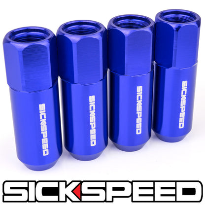 60MM ALUMINUM LUG NUTS 4PC 1/2x20-C-Dub Tech