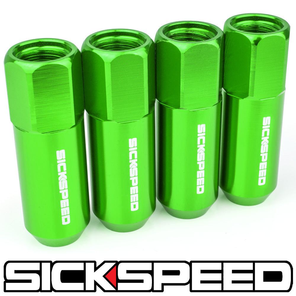 60MM ALUMINUM LUG NUTS 4PC 12X1.25-C-Dub Tech
