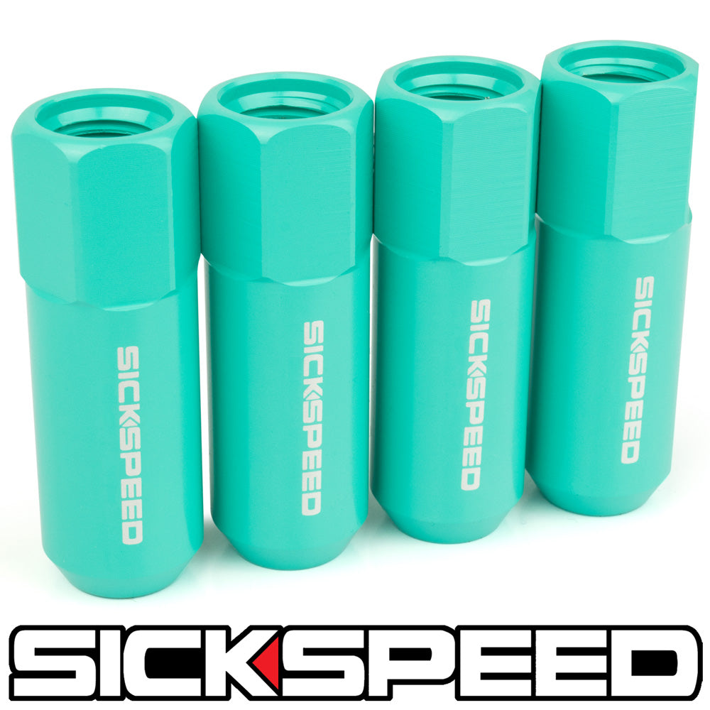 60MM ALUMINUM LUG NUTS 4PC 1/2x20-C-Dub Tech