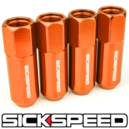 60MM ALUMINUM LUG NUTS 4PC 12X1.5-C-Dub Tech