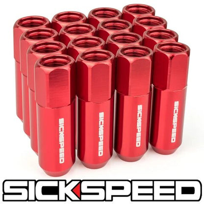 60MM Aluminum Lug Nuts 16PC 12X1.25-C-Dub Tech
