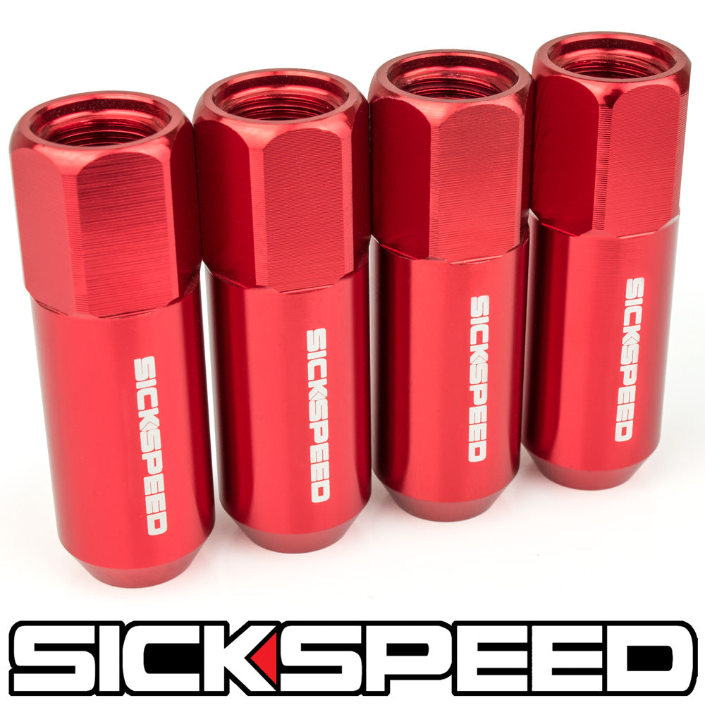 60MM ALUMINUM LUG NUTS 4PC 12X1.5-C-Dub Tech