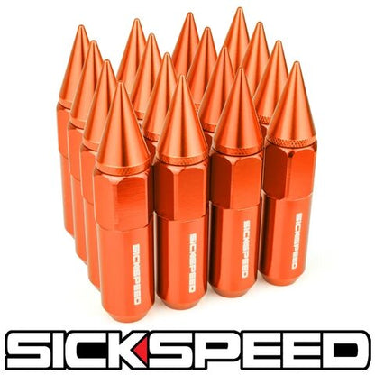 60MM Aluminum Lug Nuts 16PC 12X1.25-C-Dub Tech