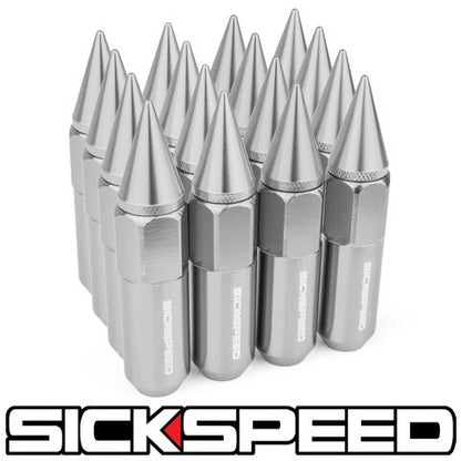60MM Aluminum Lug Nuts 16PC 12X1.25-C-Dub Tech