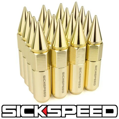 60MM Aluminum Lug Nuts 16PC 12X1.25-C-Dub Tech