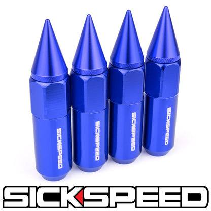 60MM ALUMINUM LUG NUTS 4PC 1/2x20-C-Dub Tech