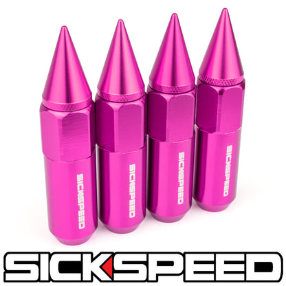 60MM ALUMINUM LUG NUTS 4PC 12X1.25-C-Dub Tech