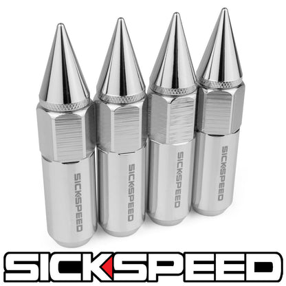 60MM ALUMINUM LUG NUTS 4PC 12X1.5-C-Dub Tech