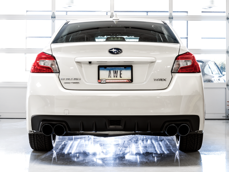 AWE Tuning Subaru WRX/STI VA/GV Sedan Track Edition Exhaust - - 3020-43066-C-Dub Tech