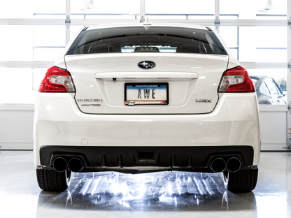 AWE Tuning Subaru WRX/STI VA/GV Sedan Track Edition Exhaust - - 3020-43066-C-Dub Tech