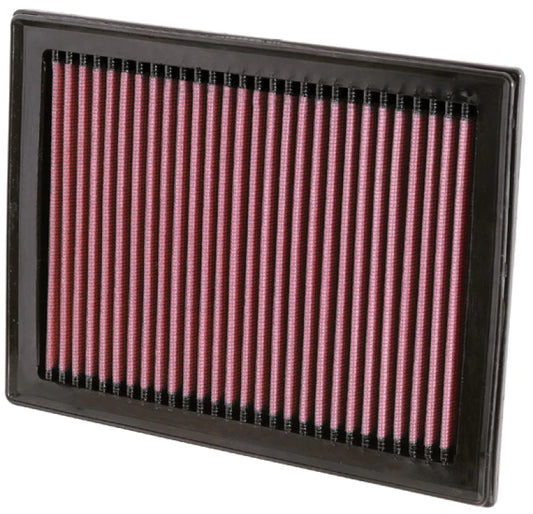 K&N 08 Nissan Sentra 2.5L Drop In Air Filter - 33-2409