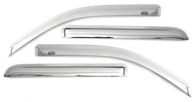 AVS 18-22 Chevrolet Equinox Ventvisor Window Deflectors 4pc - Chrome - 684634-C-Dub Tech