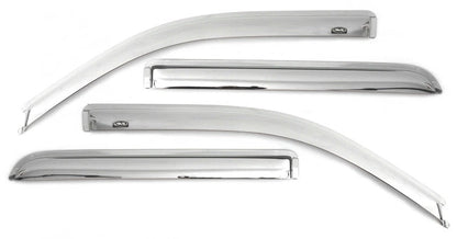 AVS 18-22 Chevrolet Equinox Ventvisor Window Deflectors 4pc - Chrome - 684634-C-Dub Tech