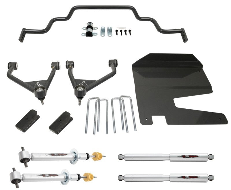 Belltech 19-20 Silverado / Sierra 4wd 4in Lift Kit with - 150212TPS-C-Dub Tech