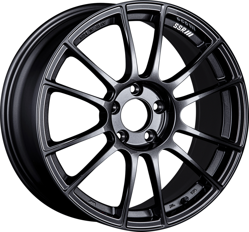 SSR GTX04 18x7.5 5x114.3 50mm Offset Dark Gunmetal Wheel - XF18750+5005GDG