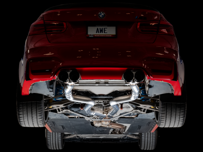 AWE Tuning BMW F8X M3/M4 Track Edition Catback Exhaust - - 3020-43087-C-Dub Tech