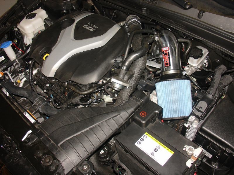 Injen 2011-14 Hyundai Sonata/Kia Optima 2.0L Turbo Polished Short Ram - SP1330P