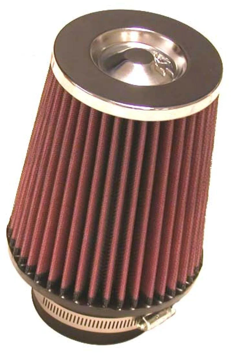 K&N Universal Chrome Filter - Round Tapered 5in Base OD - RC-4650