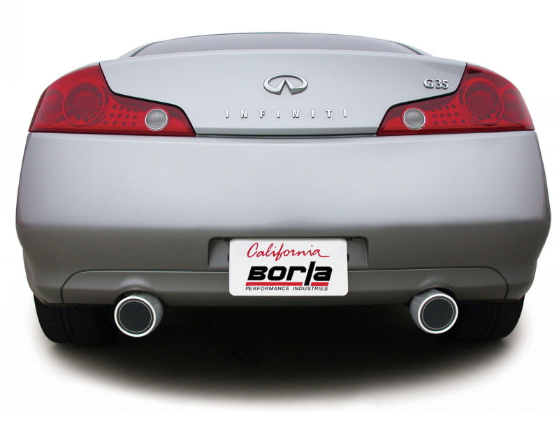 Borla 03-07 G35 Coupe Cat-back Exhaust - 140057-C-Dub Tech
