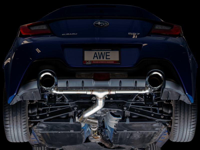 AWE Subaru BRZ/ Toyota GR86/ Toyota 86 Track Edition Cat-Back - 3020-32279-C-Dub Tech