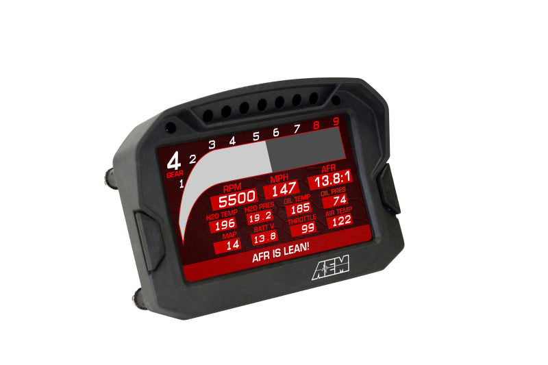 AEM CD-5LG Carbon Logging Digital Dash Display w/ Internal 10Hz - 30-5603-C-Dub Tech
