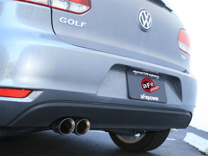 aFe MACHForce XP Exhausts Cat-Back SS-409 EXH CB Volkswagen Golf - 49-46402