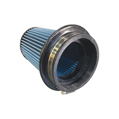 Injen SuperNano-Web Air Filter 4.0in ID/ 6.5in Twist Lock Base - X-1115-BB