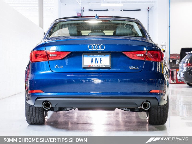 AWE Tuning Audi 8V A3 Touring Edition Exhaust - Dual - 3015-32056-C-Dub Tech