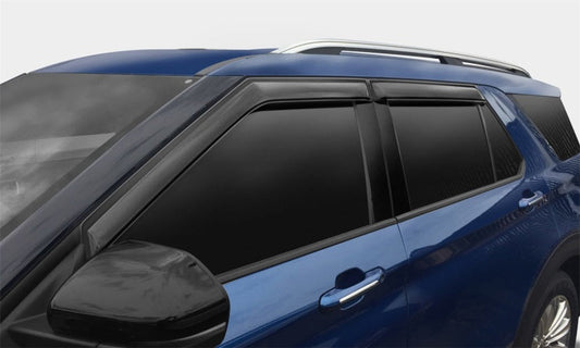 AVS VW 2009-2021 Tiguan Ventvisor Outside Mount Window Deflectors 4pc - 94783-C-Dub Tech