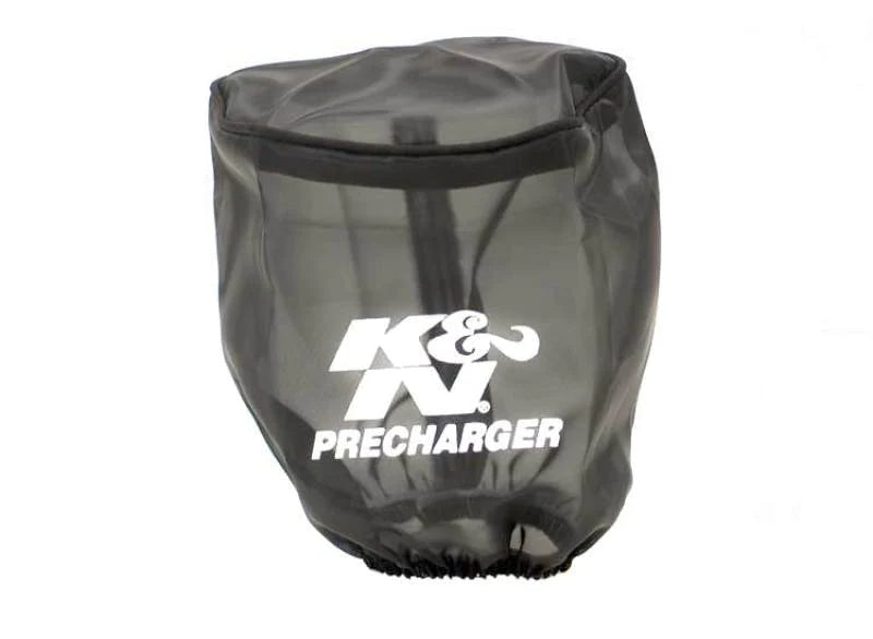 K&N Precharger Round Straight Air Filter Wrap Black - 4.5in - 22-8013PK
