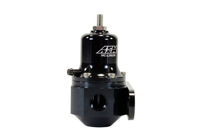AEM High Capacity Universal Black Adjustable Fuel Pressure Regulator - 25-305BK-C-Dub Tech