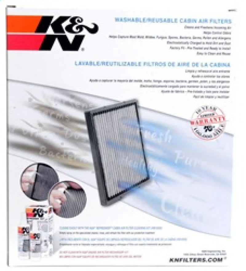 K&N 11-16 Jeep Grand Cherokee / 11-16 Dodge Durango Cabin - VF3012