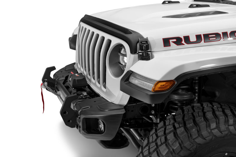 AVS 2018+ Jeep Wrangler (JL) 2dr/4dr Aeroskin II Textured Low - 436148-C-Dub Tech