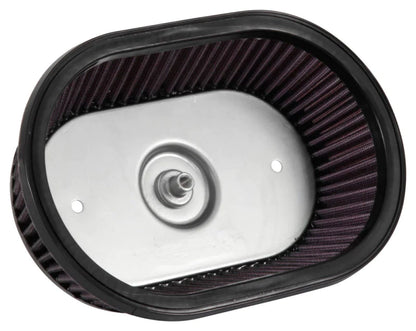 K&N Universal Custom Air Filter - Oval Shape 9.313in OD - E-3988