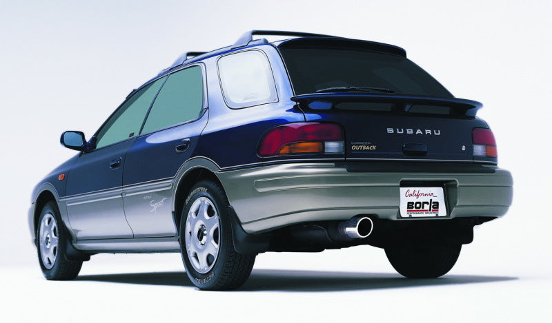 Borla 00 Subaru Impreza 2.2L/2.5L / 00-01 Outback 2.2L/2.5L Catback - 14885-C-Dub Tech