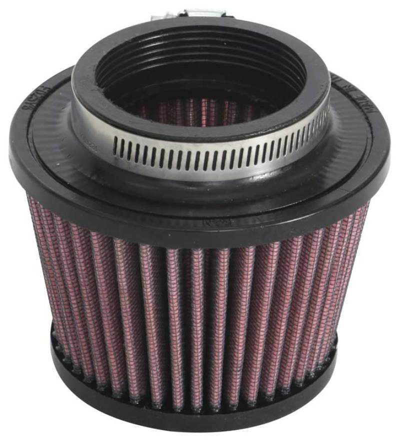 K&N Universal Clamp-On Air Filter 2-1/2in FLG / 4-1/2in B - RU-8100
