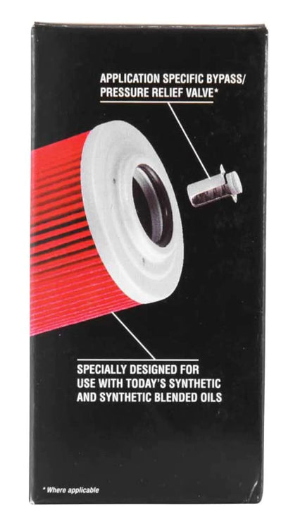 K&N 1.625in OD x 2.719in H Oil Filter - KN-655