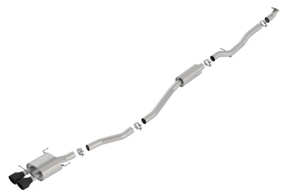 Borla 17-19 Honda Civic SI 1.5L Turbo MT S-Type 2.75in - 140777CB