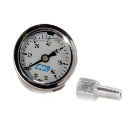 BBK Liquid Filled EFI Fuel Pressure Gauge 0-60 PSI - 1617-C-Dub Tech