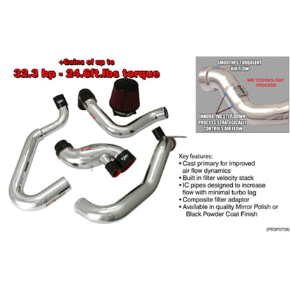 Injen 03-06 Evo 8/9/MR Cast Aluminum Intake System w/ Full - SP1898BLK